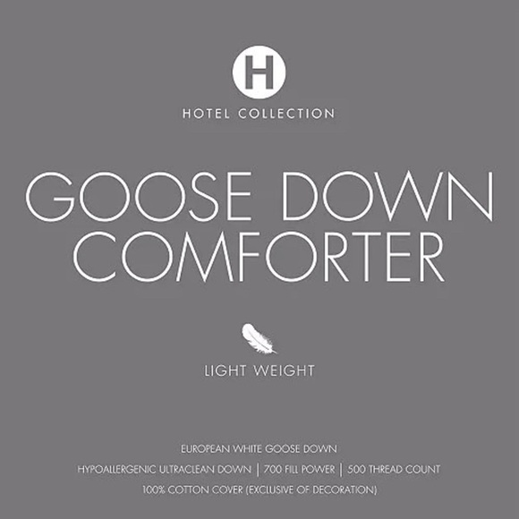 - - - Hotel Collection Goose Down Comforter - Picture 4 of 6